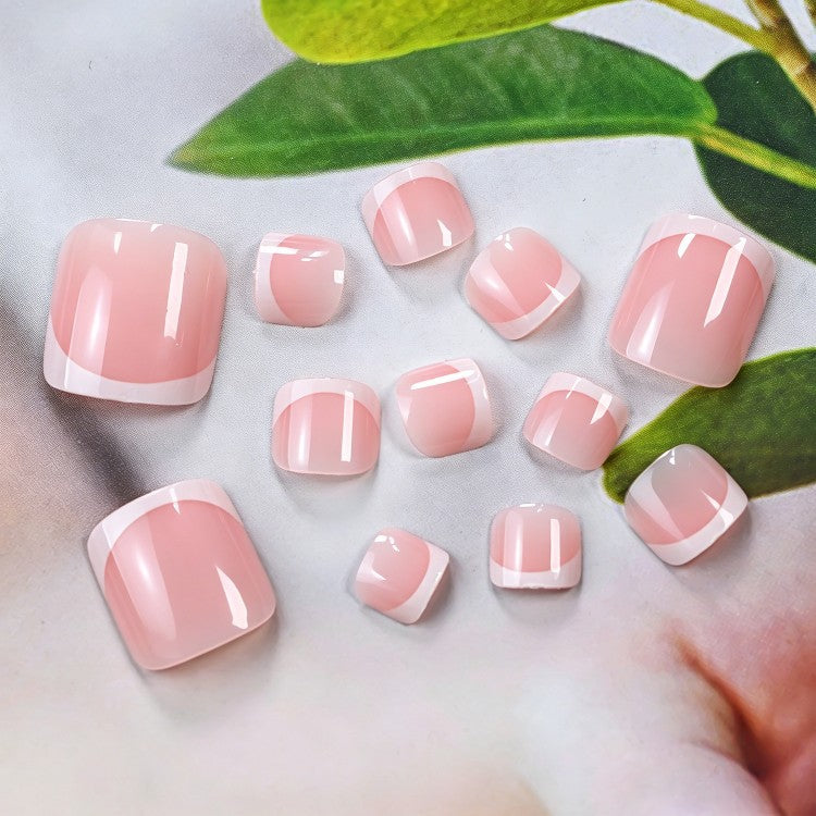 French Tip Gel Nail Art Stornfield