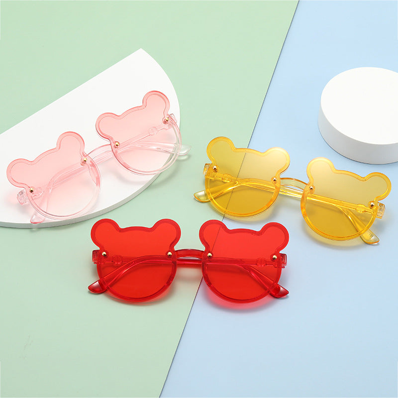 Women Playful Bear Shape Sunglasses Stornfield
