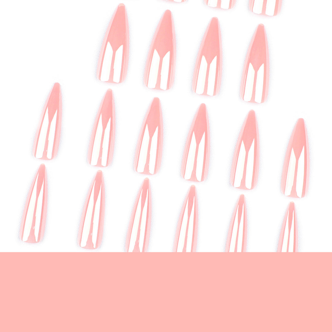 Artful Stiletto Nails with High Gloss Finish Stornfield