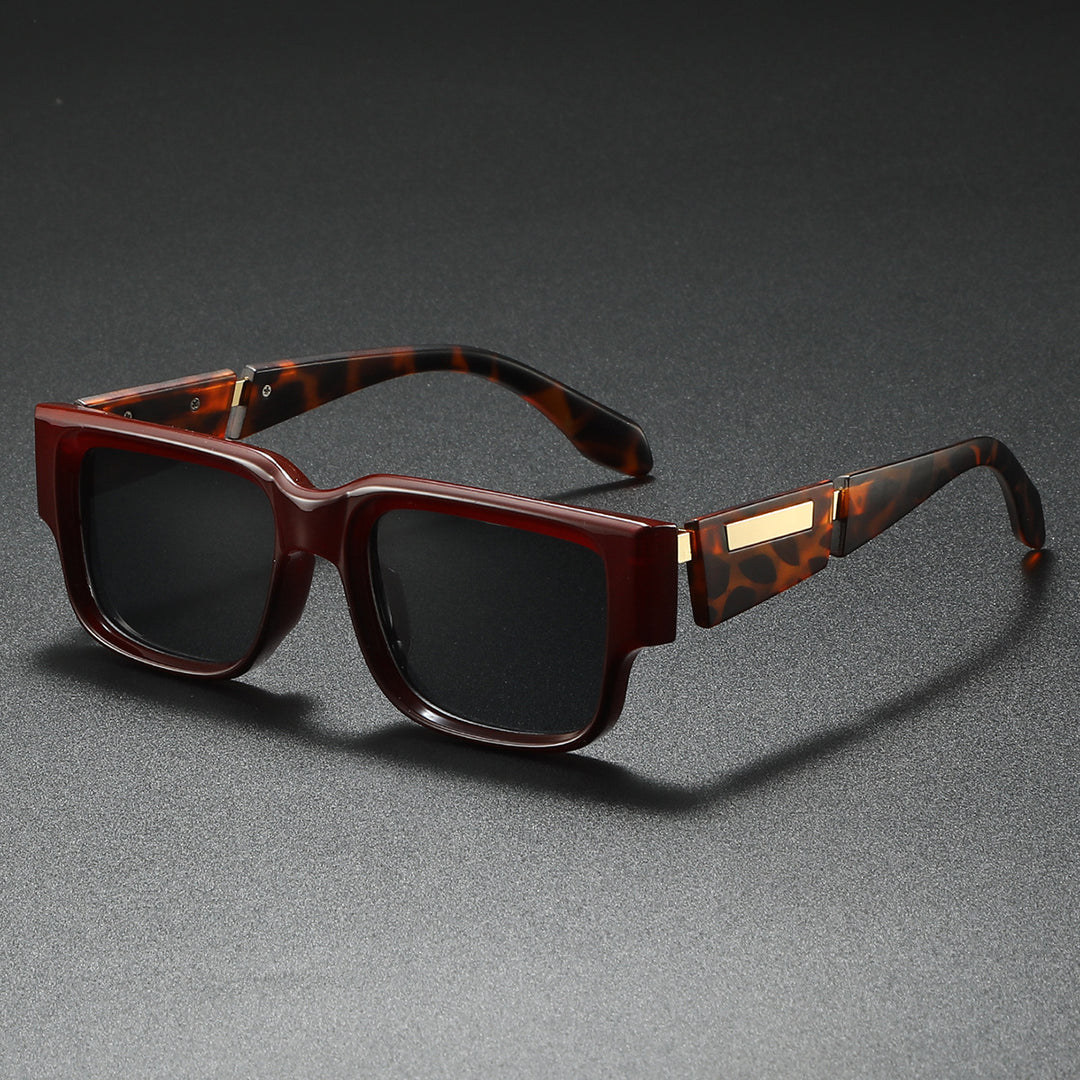 Women’s fashionable oversized sunglasses with elegant plastic frame Stornfield
