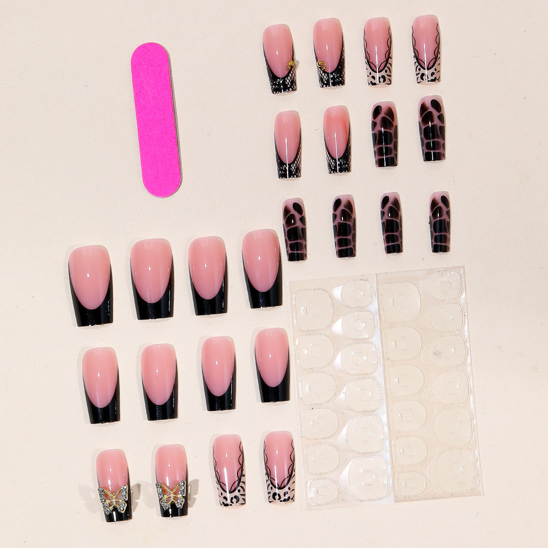 Luxurious 3D Gradient Nail Art Extensions Stornfield