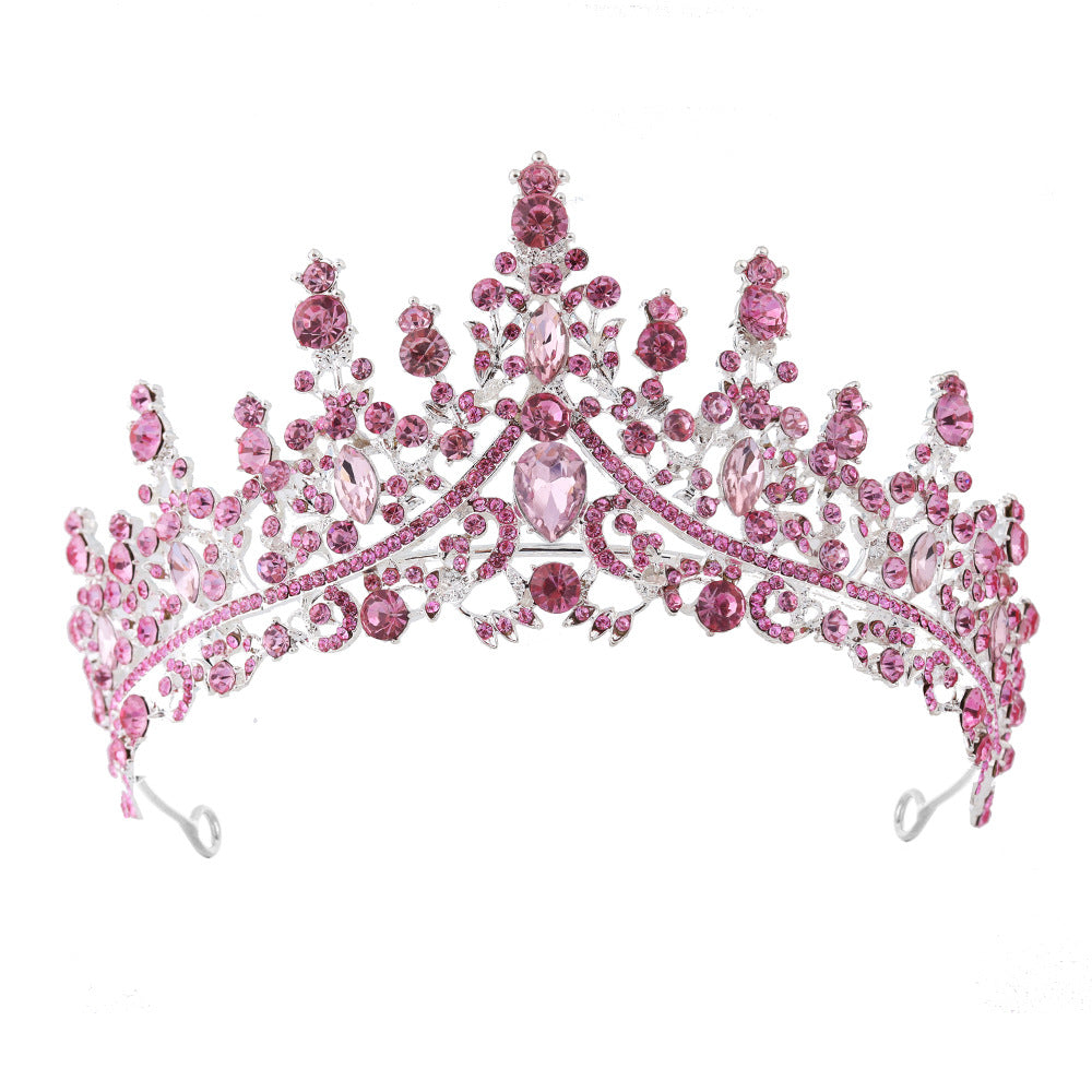 Ladies Rhinestone Tiara with Sparkling Gemstones Stornfield