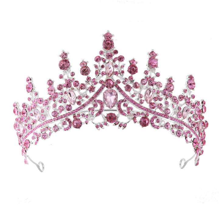 Ladies Rhinestone Tiara with Sparkling Gemstones Stornfield