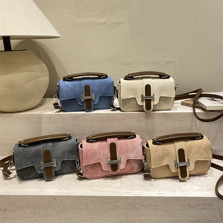 Denim Crossbody Handbag