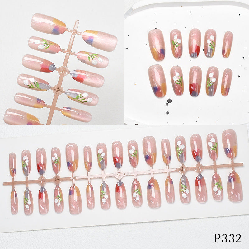 Floral Fantasy Press-On Nail Kit Stornfield