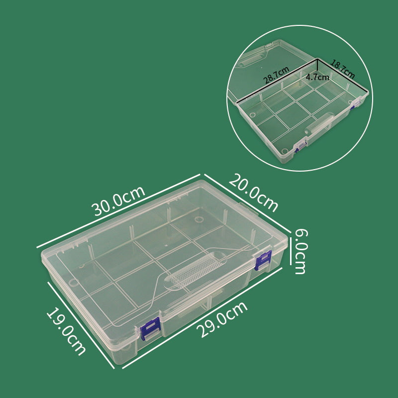 Multi-Compartment Modular Craft Storage Box Stornfield