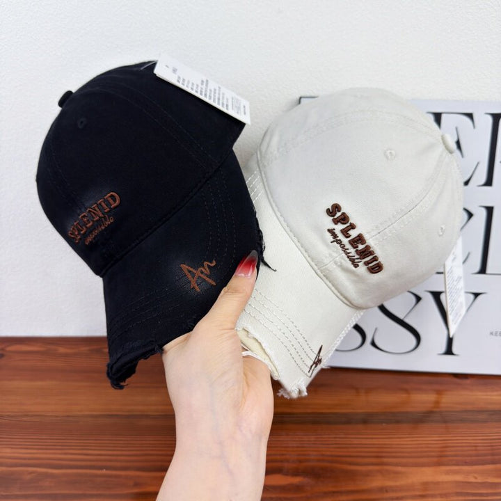 Women's Distressed Graphic Baseball Cap Stornfield
