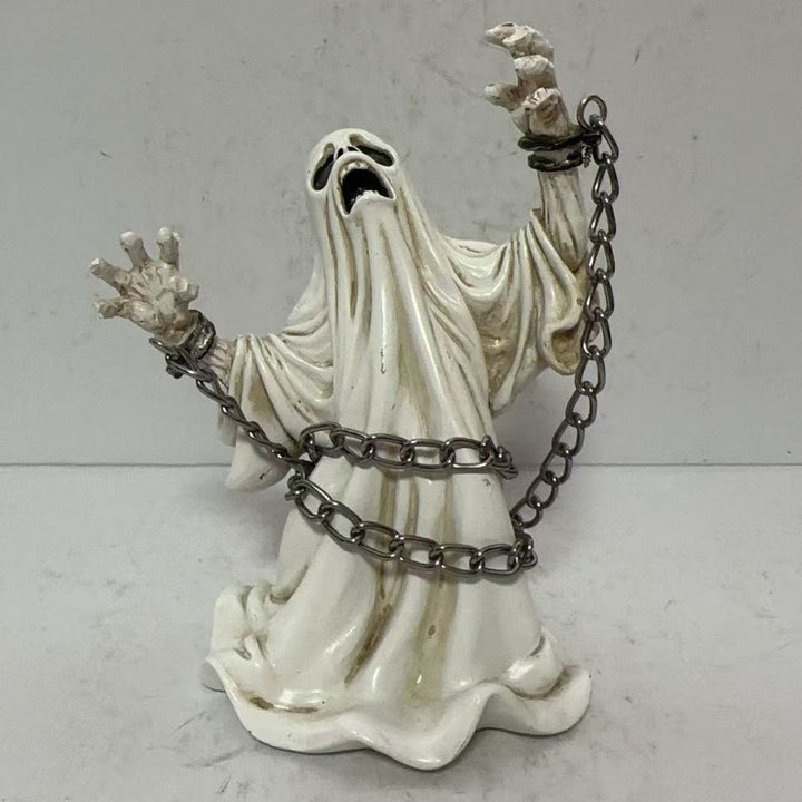 Creepy motorcycle figure Stornfield