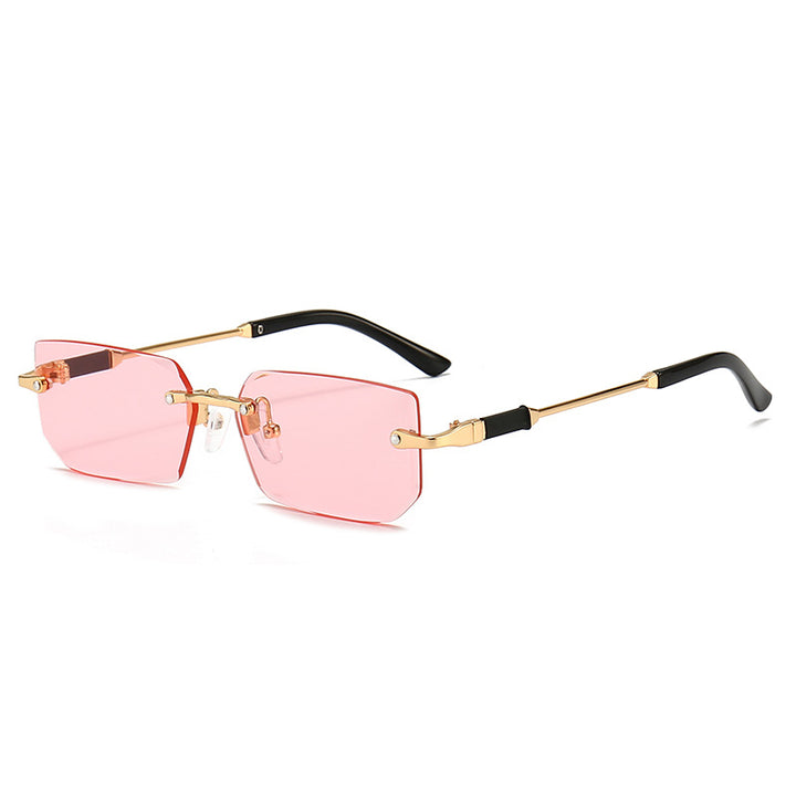 Ladies elegant and fashionable sunglasses with transparent frame Stornfield
