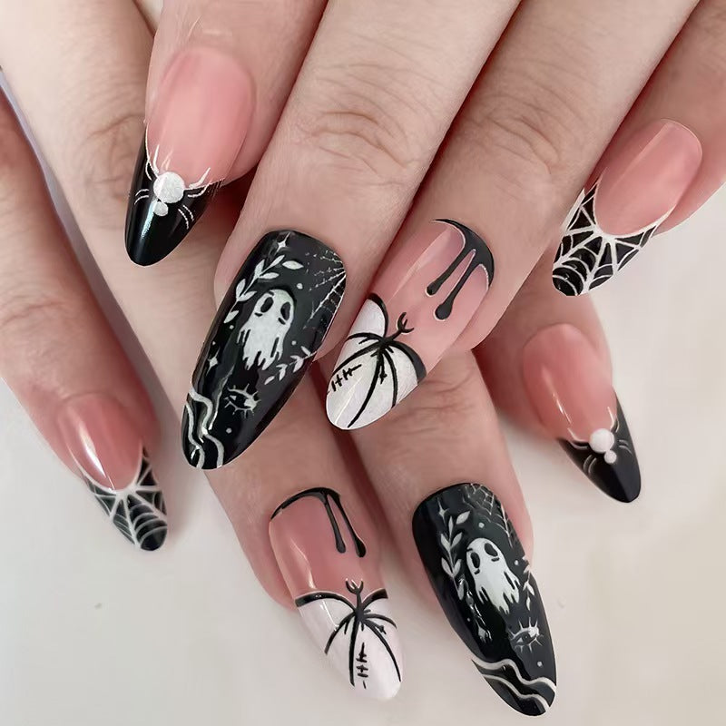 Themed Halloween Press-On Nail Set