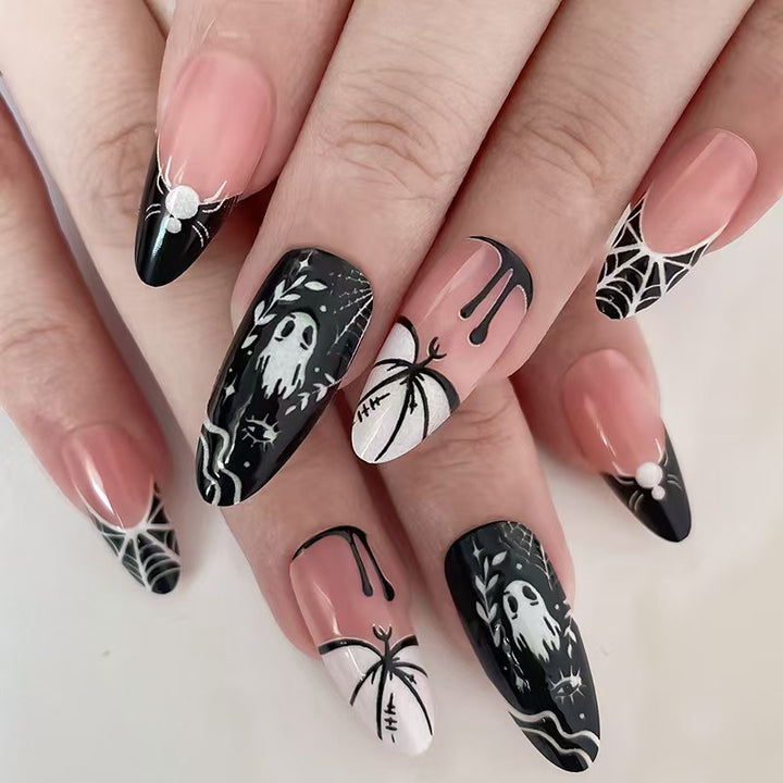 Themed Halloween Press-On Nail Set