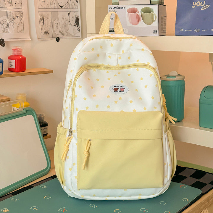 Star-Patterned Casual Backpack Stornfield 1791204314