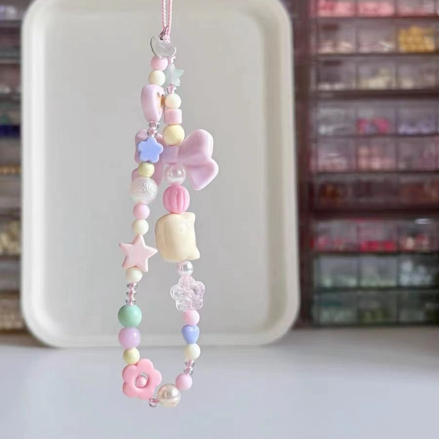 Playful Themed Beaded Charm Necklace Stornfield
