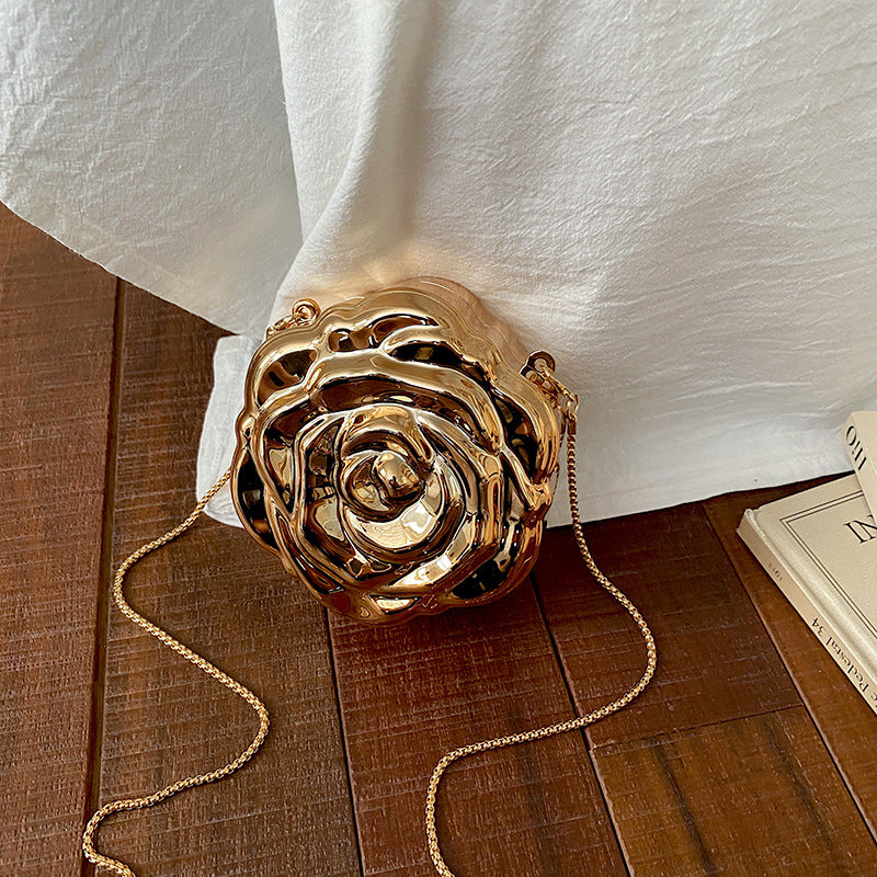 Floral Sculpted Handbag