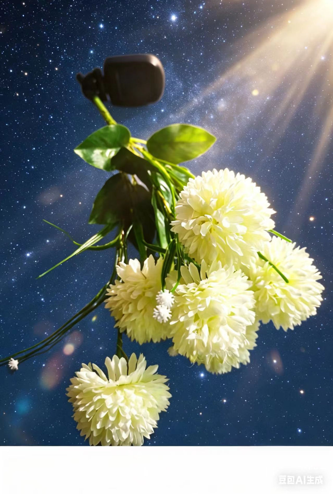 Solar-Powered Realistic Camellia Floral Garden Stake Lights With Adjustable LED Heads And Stainless Steel Spike Stornfield