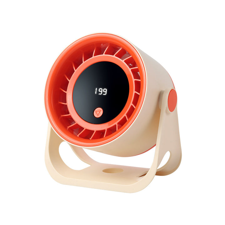 Women's compact table fan with digital display Stornfield