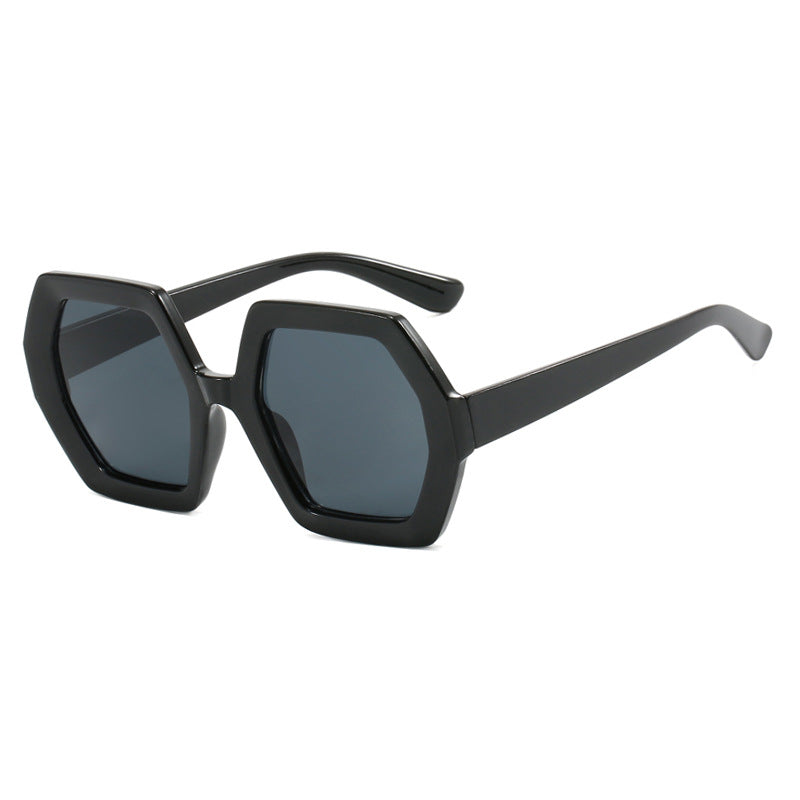 Women innovative hexagonal sunglasses Stornfield