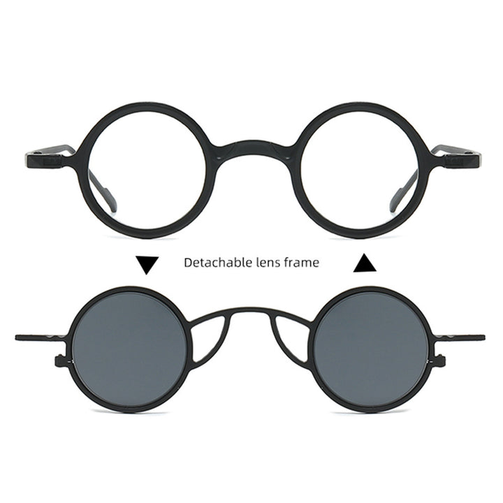 Fashion-Forward Circular Frame Sunglasses Stornfield