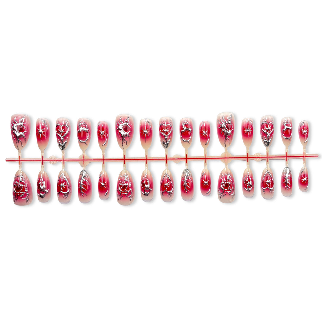 Artistic Themed Press-On Nail Set 1790745418