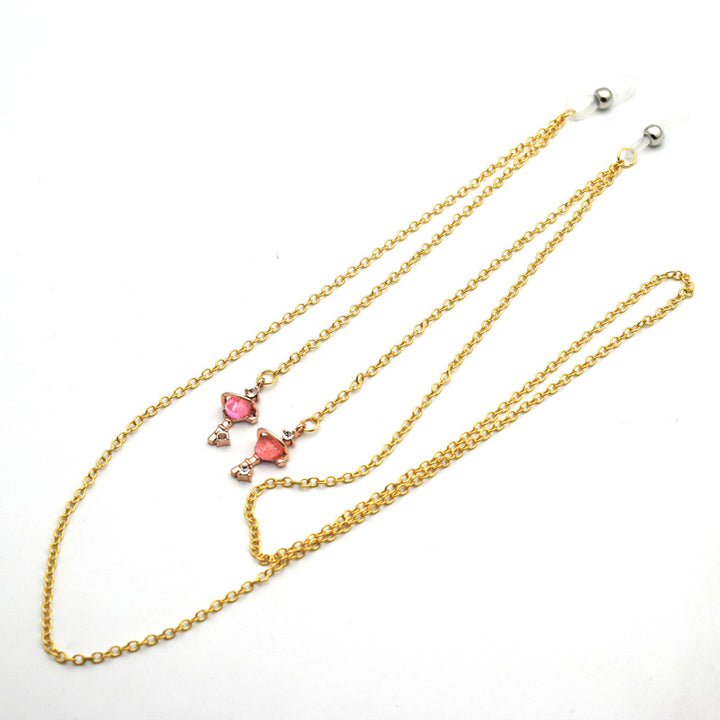 Elegant Dual-Tone Eyewear Chain Stornfield