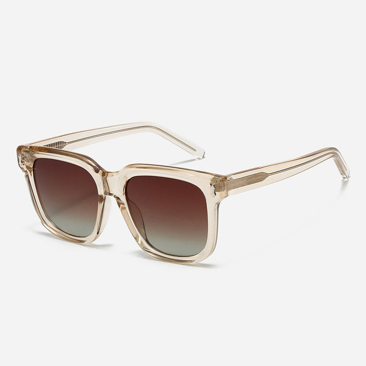 Women’s Stylish Square Sunglasses with Modern, Transparent Frame Stornfield