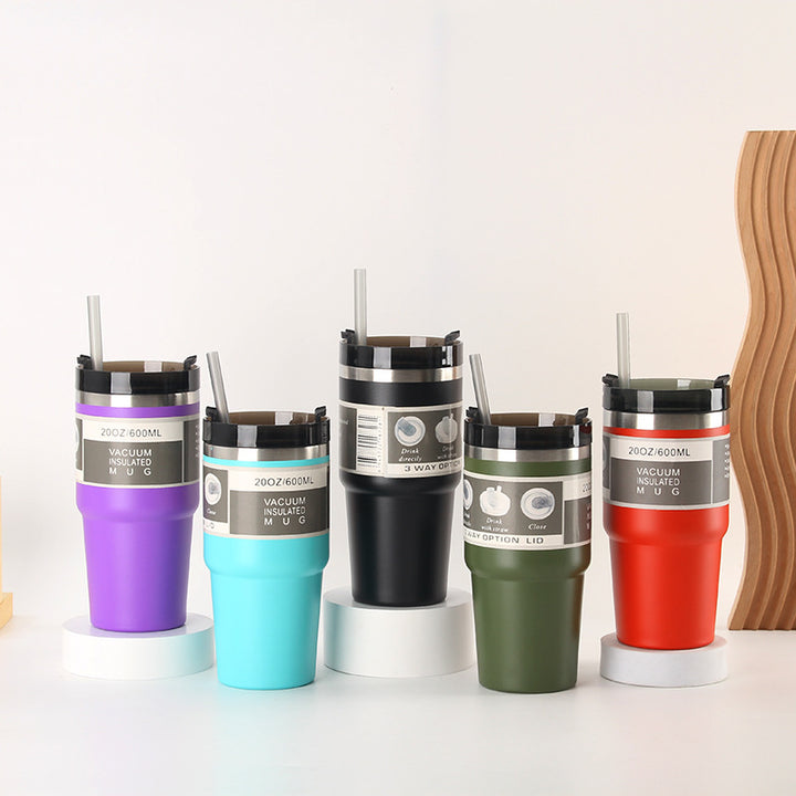Women Insulated Drinking Cups with Reusable Straw Stornfield