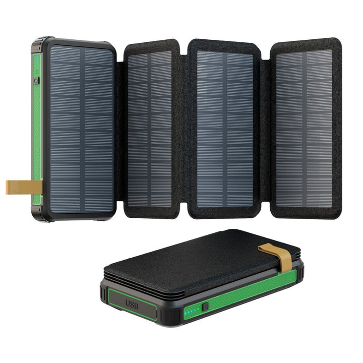 Solar-powered Power Bank with Fast Charging Function from Stornfield
