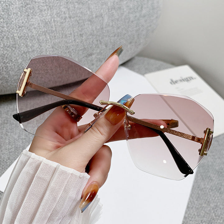 Women futuristic square sunglasses Stornfield