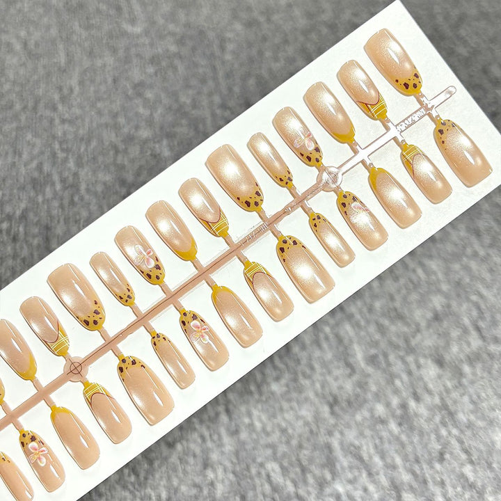 Decorative Press-On Nail Set Stornfield