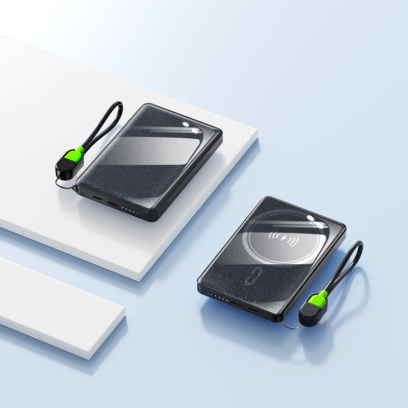 Portable power bank with wireless charging option and high-speed technology Stornfield
