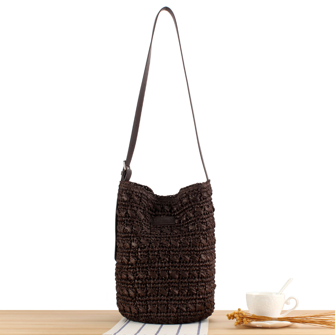 Handcrafted Practical Shoulder Bag with Structure Pattern Stornfield