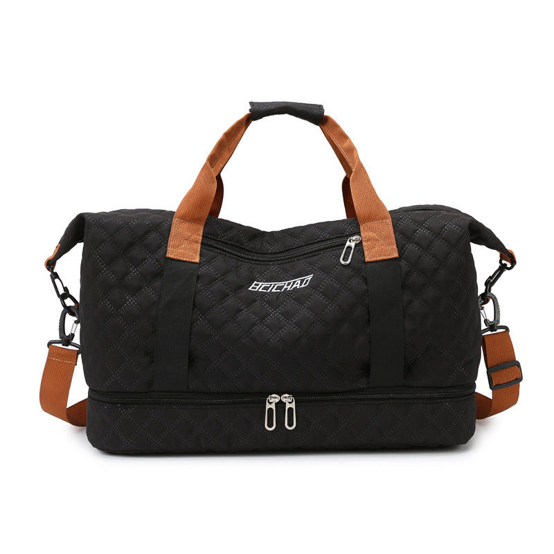 Stylish Quilted Travel Duffle