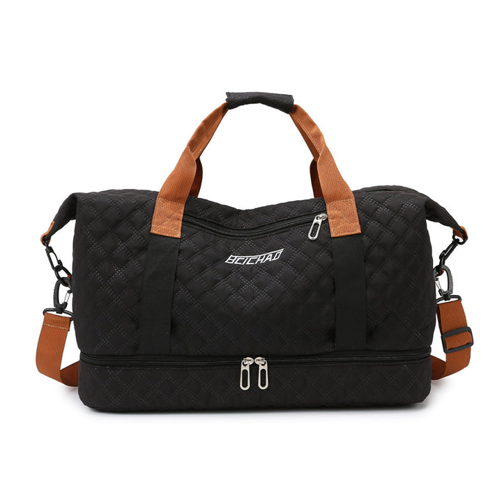 Stylish Quilted Travel Duffle