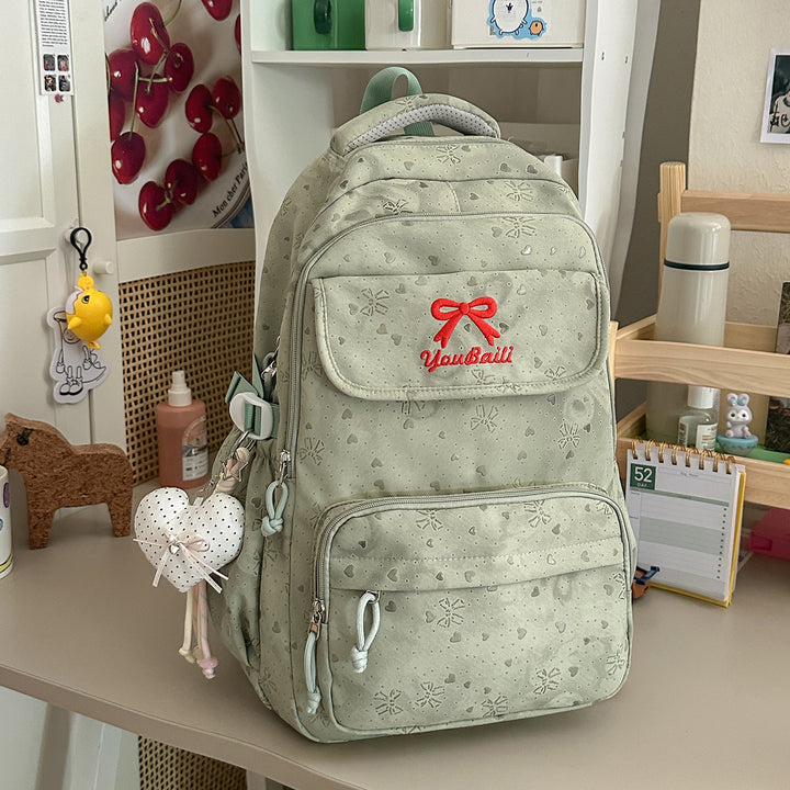 Playful Illustrated Graphic Backpack Stornfield