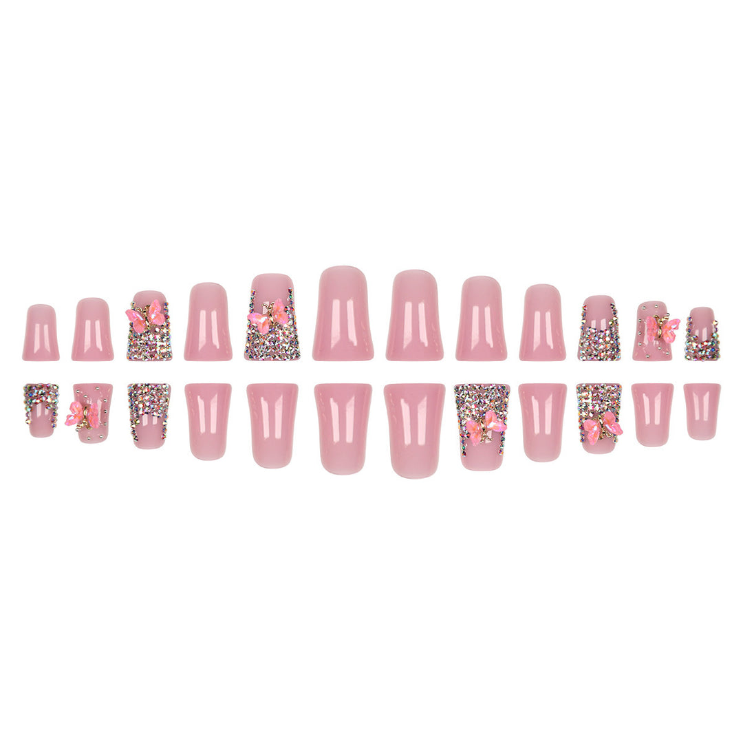 Decorative Butterfly Nail Art Press-On Nails Stornfield