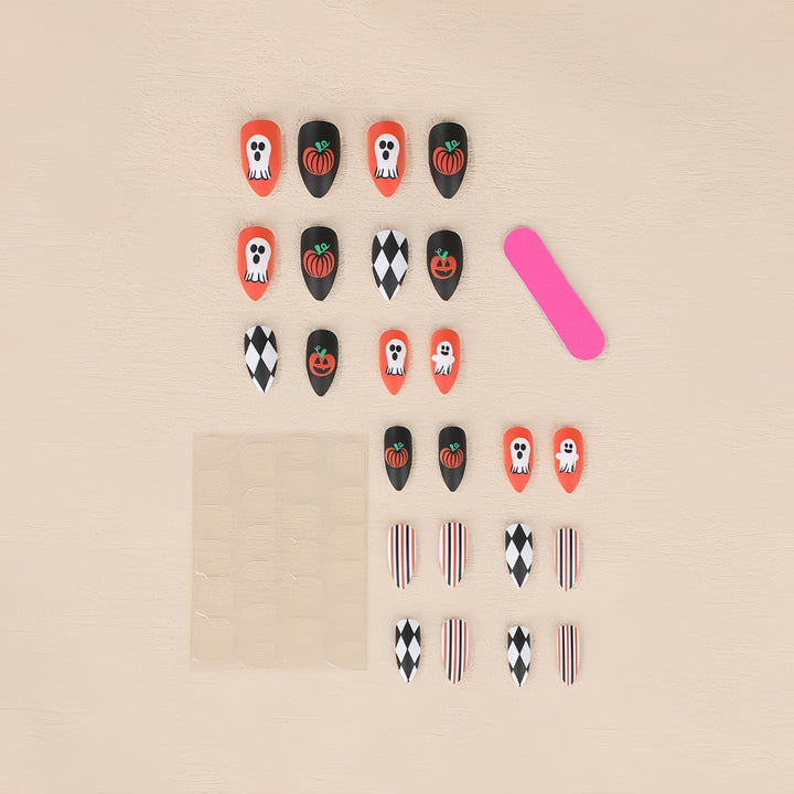 Halloween Theme Artificial Nails Stornfield