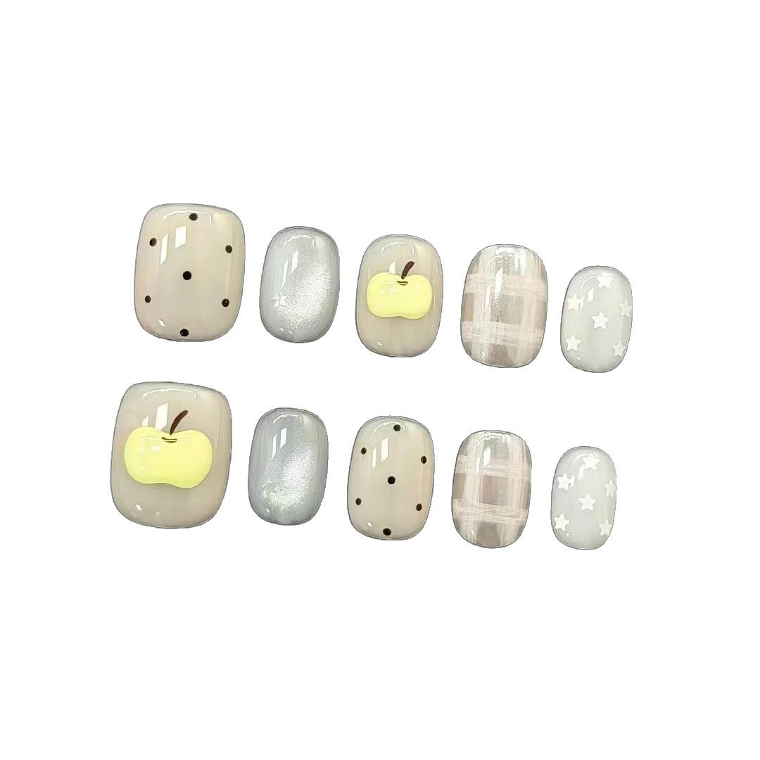 Artistic Themed Press-On Nail Collection Stornfield