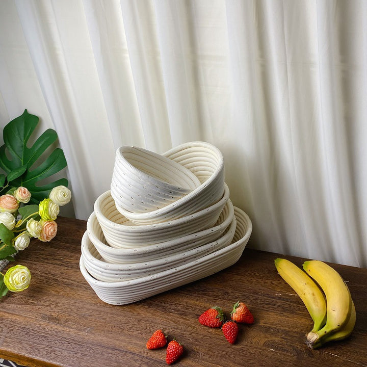 Artisan Woven Bread Proofing Basket Set Stornfield