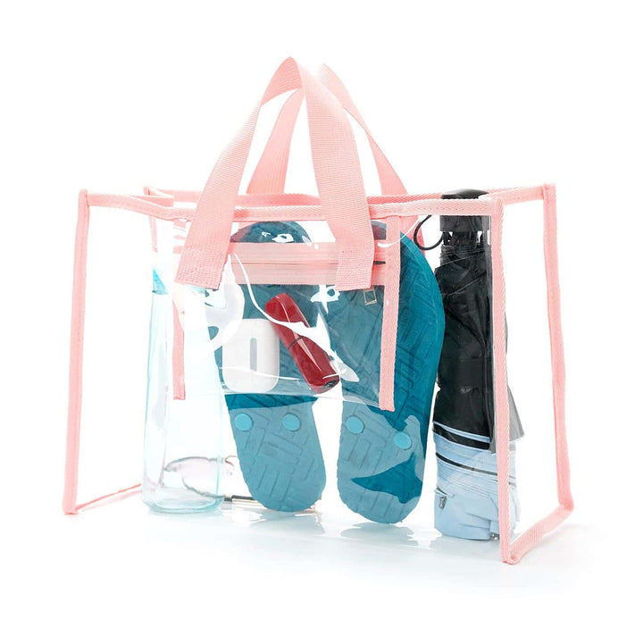 Transparent Beach Bag with Multiple Inner Compartments Stornfield
