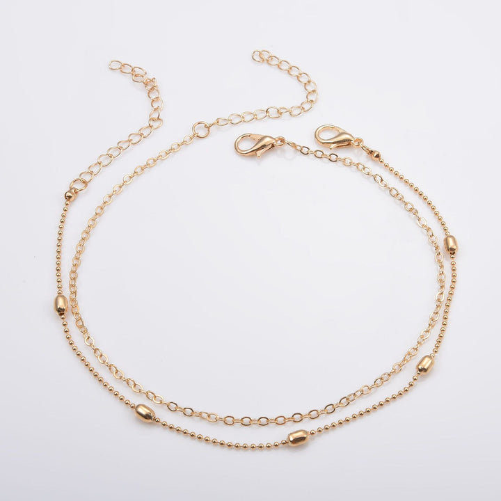 Delicate Layered Chain Anklet Stornfield