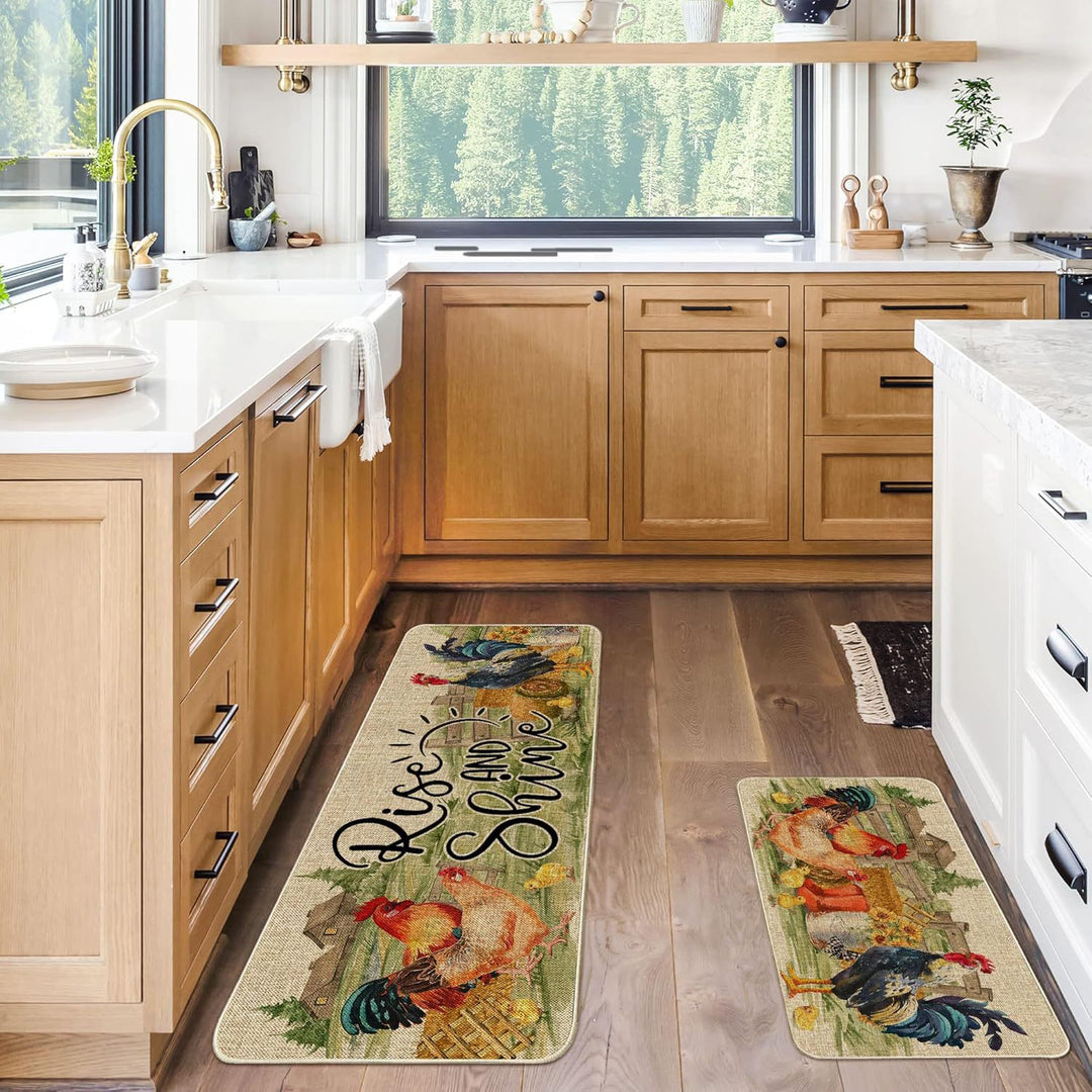 Wine-Themed Kitchen Runner Mat Stornfield