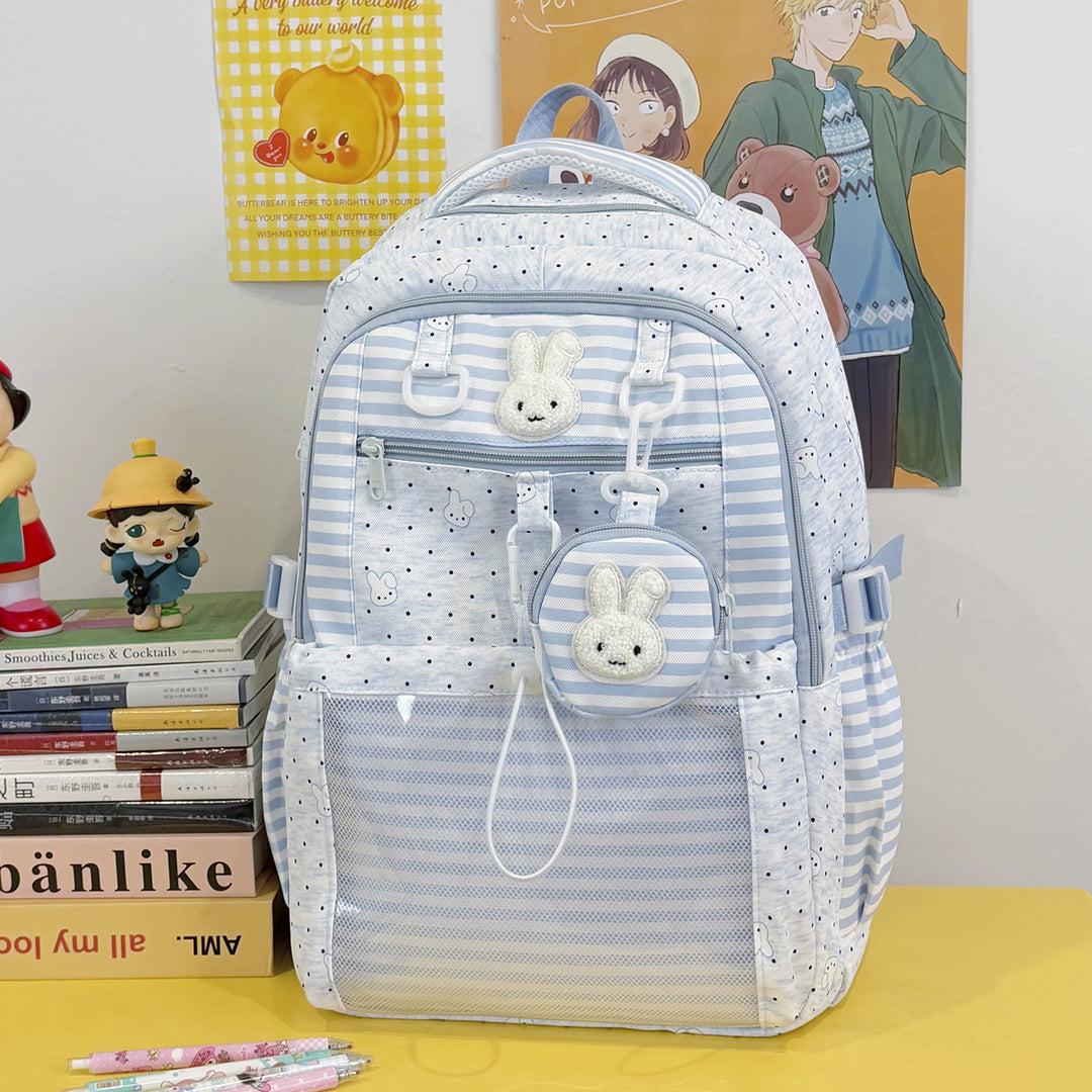 Cartoon Character Print Backpack Stornfield