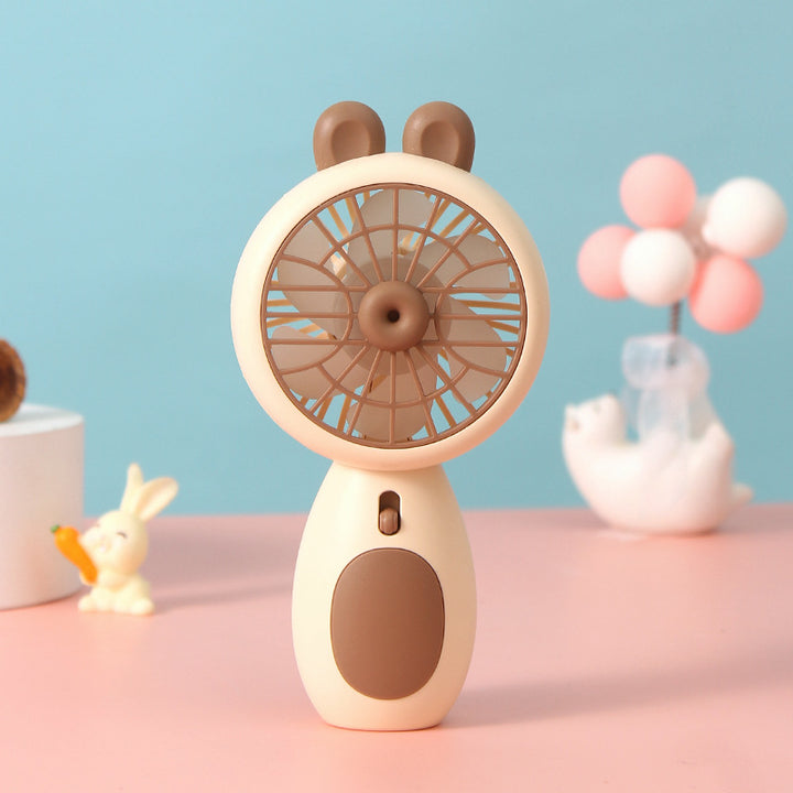 Women Portable Animal Pattern Hand Fan Stornfield