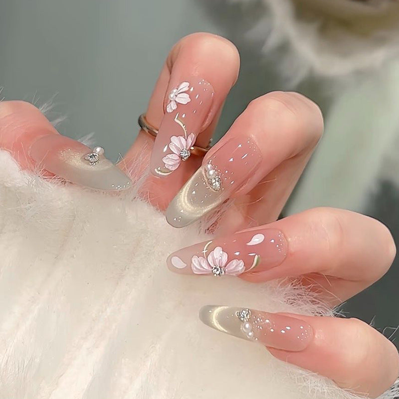 Nail art set with elegant glitter accents Stornfield