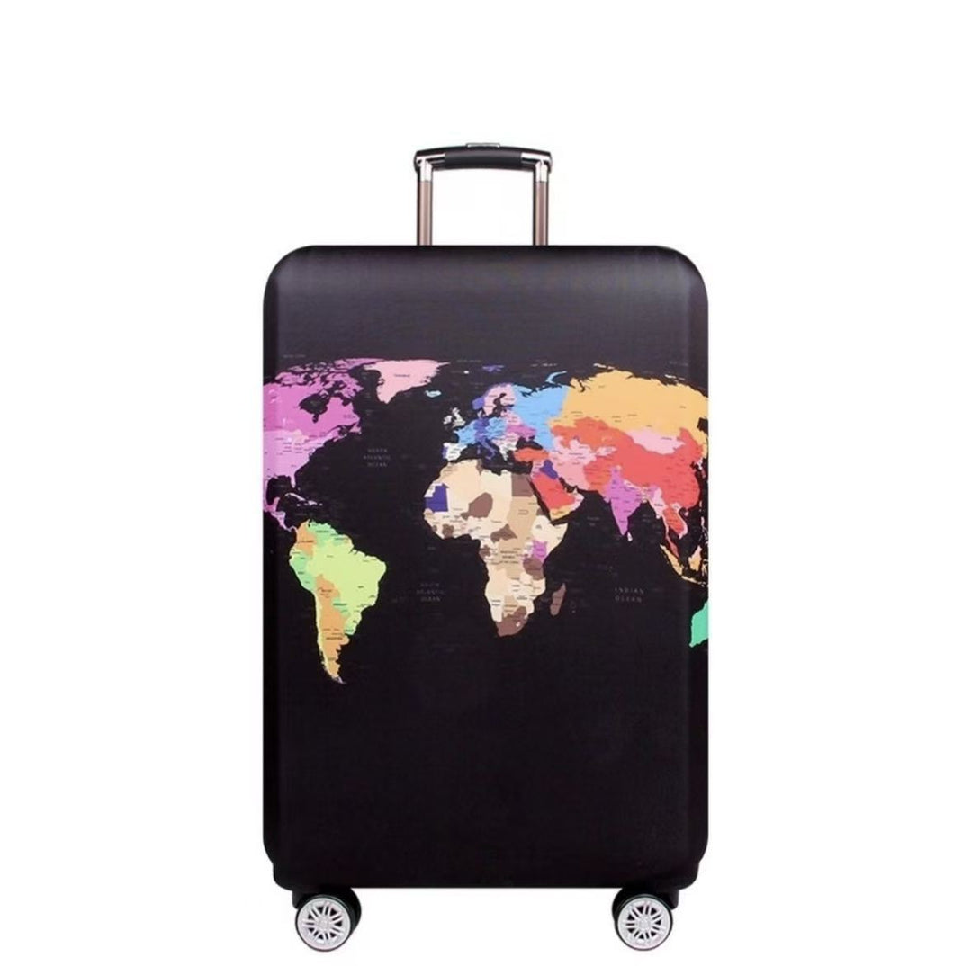 Women's suitcase cover in robust camouflage pattern Stornfield