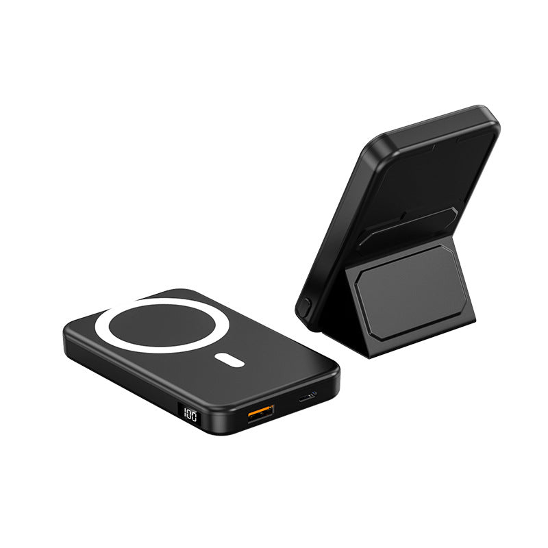Portable power bank with integrated stand and LCD display Stornfield