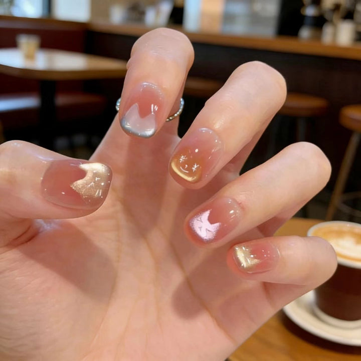 Artistic Minimalist Nail Art
