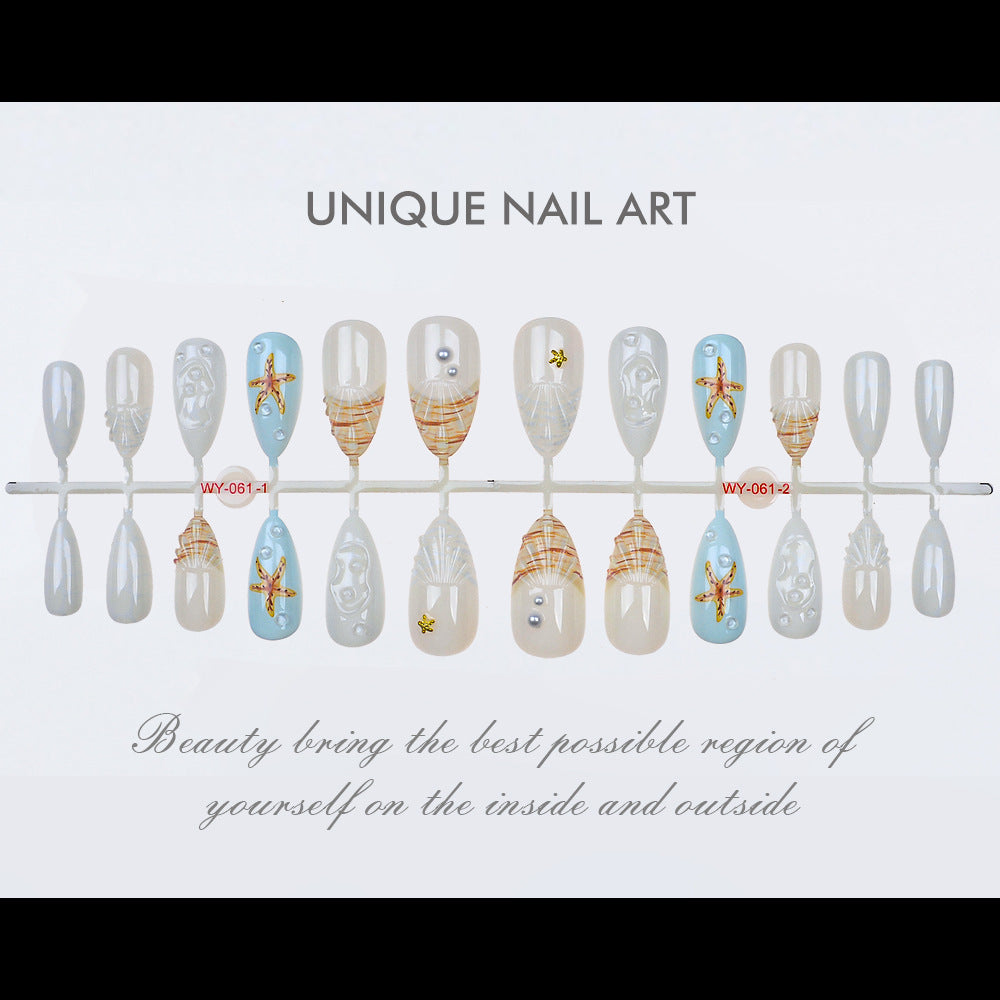 Decorative Press-On Nails Stornfield