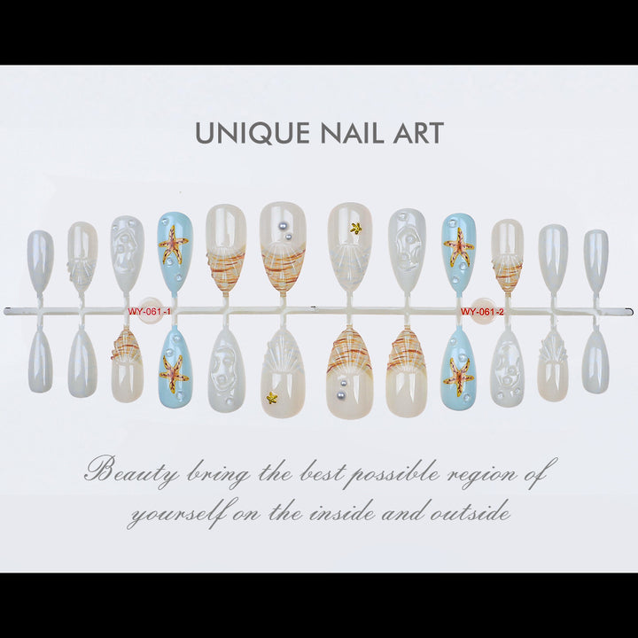 Decorative Press-On Nails Stornfield
