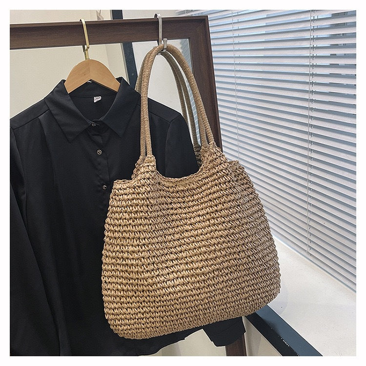 Handmade Raffia Tote Bag Stornfield